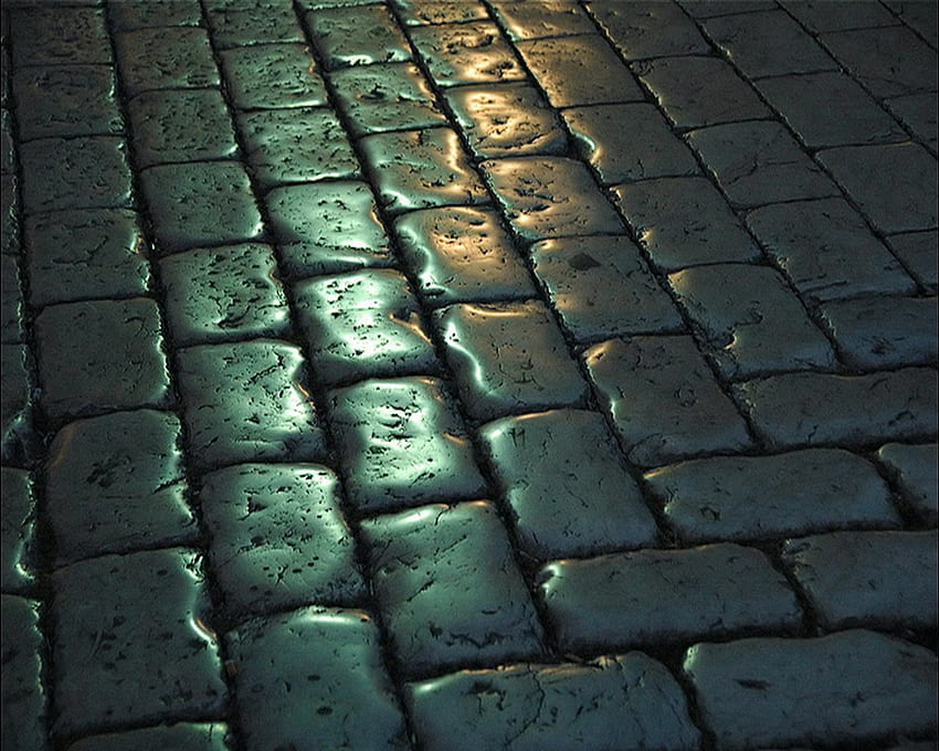 Хърватски улици, Хърватия, тъмно, улица, камъни HD тапет