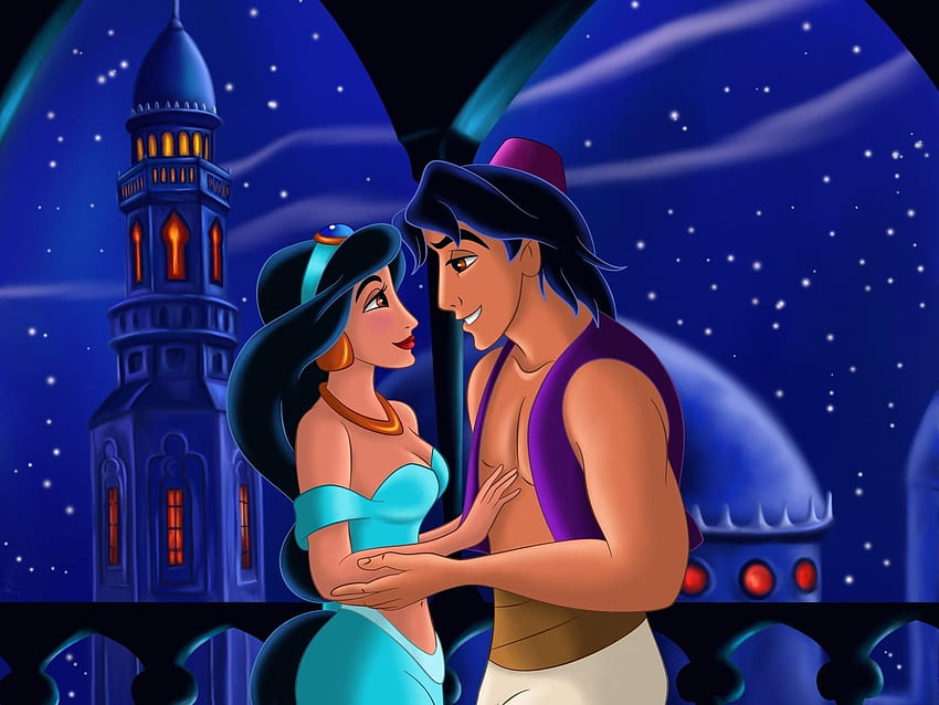 . Aladdin , Disney Aladdin, Aladdin und Jasmin, Prinzessin Jasmin HD-Hintergrundbild