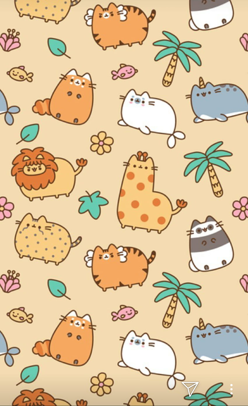 Cat, Cute Pusheen Cat HD phone wallpaper | Pxfuel