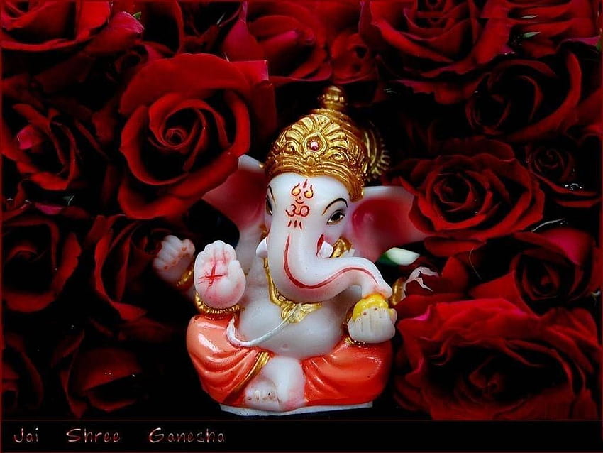 Cute Shree Ganeshji . Ganesh , Happy ganesh chaturthi, Happy ganesh chaturthi HD wallpaper