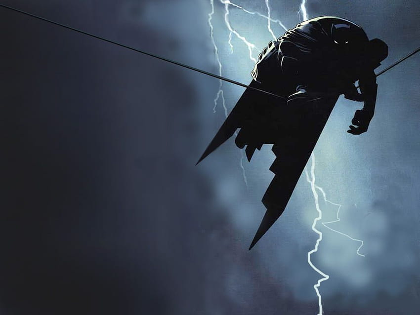 Frank Miller Batman, Dark Comic HD wallpaper