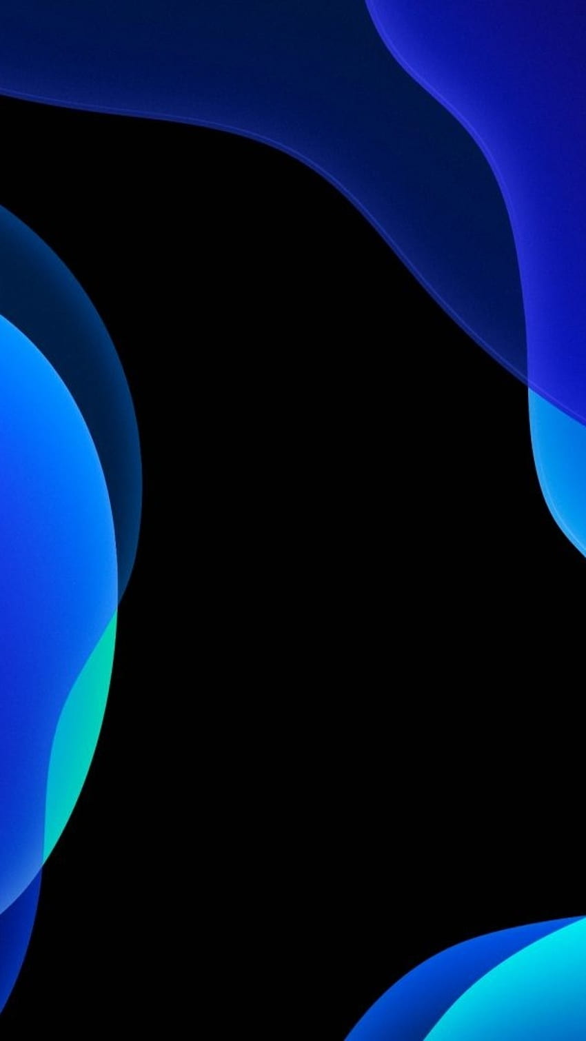 Iphone 13, Blue, Black, Theme HD phone wallpaper | Pxfuel