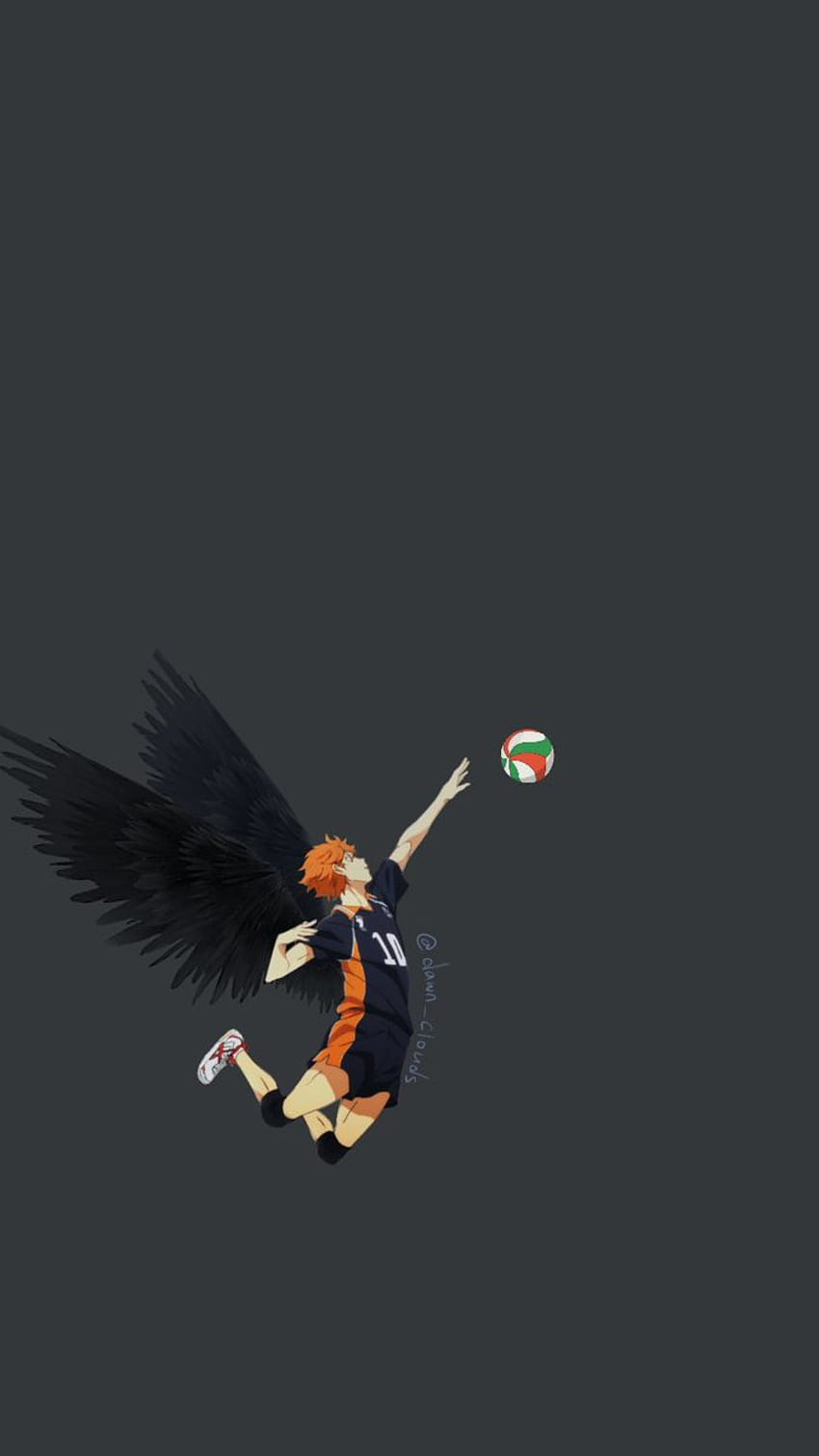 !! - ¡ de Haikyuu Hinata Shoyo! fondo de pantalla del teléfono