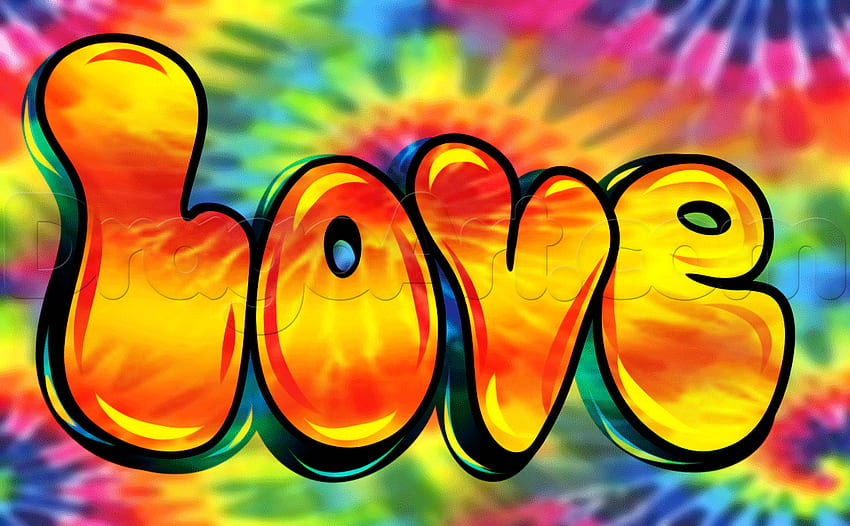 เทเรซา ฟิชเชอร์เรื่อง The Hippie inside of us. ศิลปะฮิปปี้ วาดฮิปปี้ ศิลปะ สันติ ความรัก ความสุข วอลล์เปเปอร์ HD