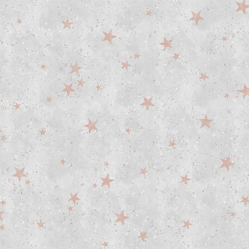 Starlight Stars Rose Gold Grey White Metallic Shimmer Childrens. eBay HD phone wallpaper