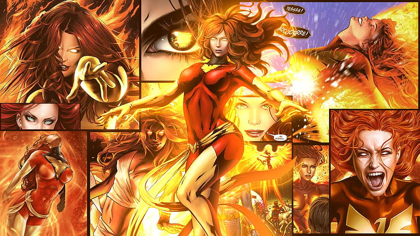 Jean Grey, Phoenix X-Men HD wallpaper