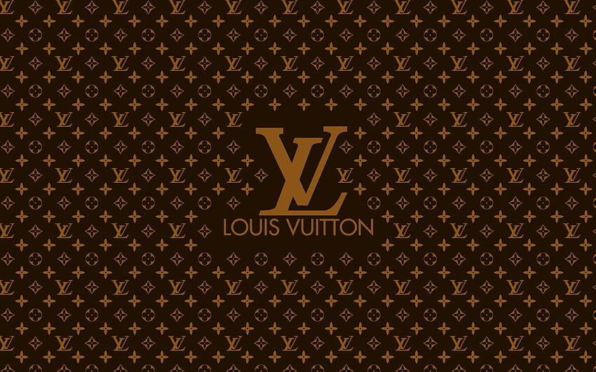 i <3 my LV. Louis vuitton pattern, Louis vuitton, Vuitton, Louis Vuitton Brown HD wallpaper