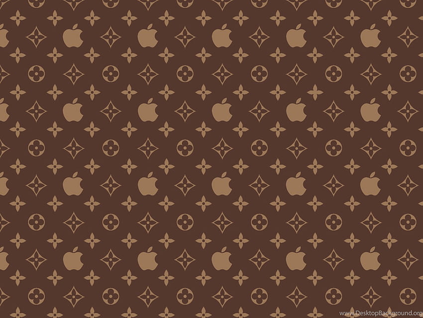 Download The luxurious Louis Vuitton monogram printed on a high-definition  4K background. Wallpaper