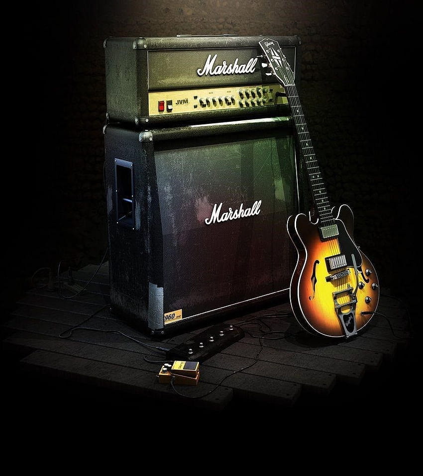 Guitar Amp HD phone wallpaper