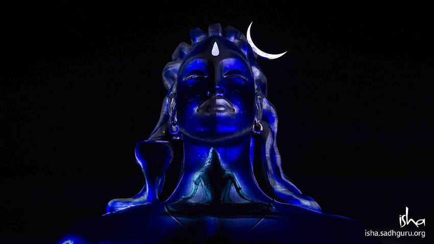 Shiva(Adiyogi) - モバイルおよび Isha Foundation 用 高画質の壁紙