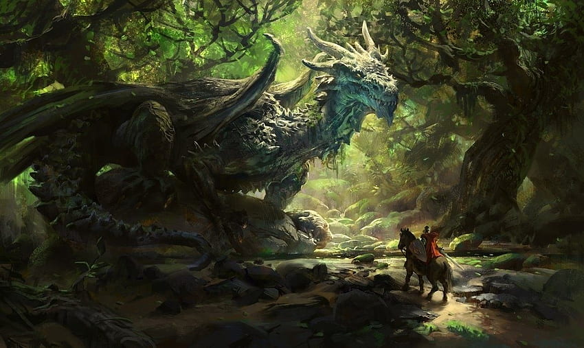 Forest Dragon . HD wallpaper | Pxfuel