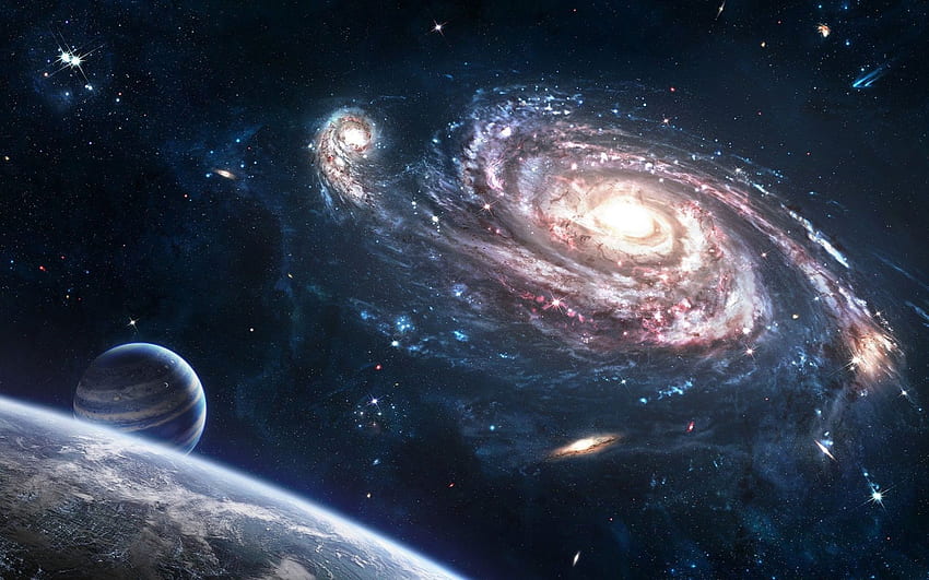 Bima Sakti. Galaksi Bima Sakti Dari Planet Bumi Wallpaper HD
