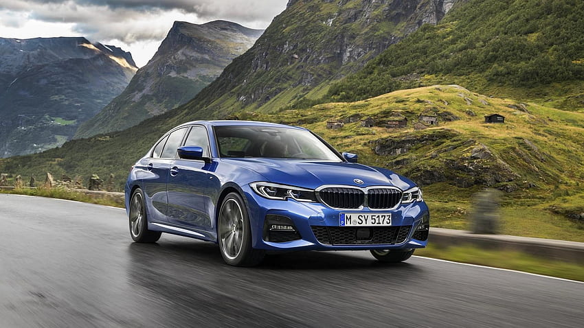BMW serii 3 2019 jest wyposażone w poprawione silniki, zaktualizowane podwozie i nową sześciobiegową manualną skrzynię biegów, Bmw G20 Tapeta HD