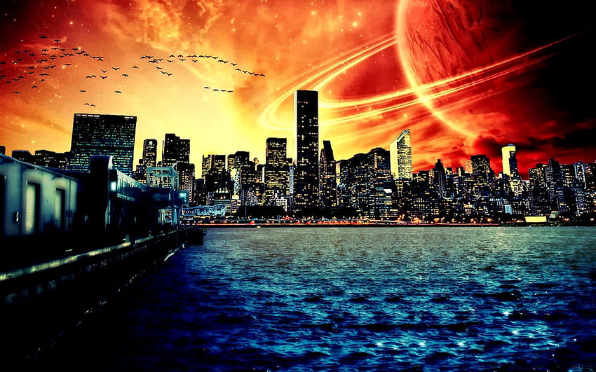 Awesome Cityscape Background. Full HD wallpaper | Pxfuel