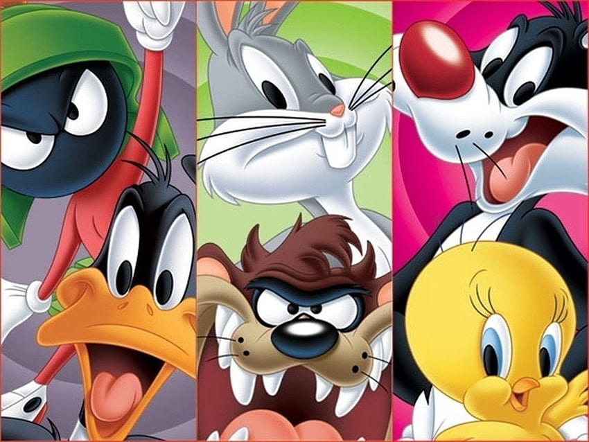 Looney Tunes-Charaktere HD-Hintergrundbild