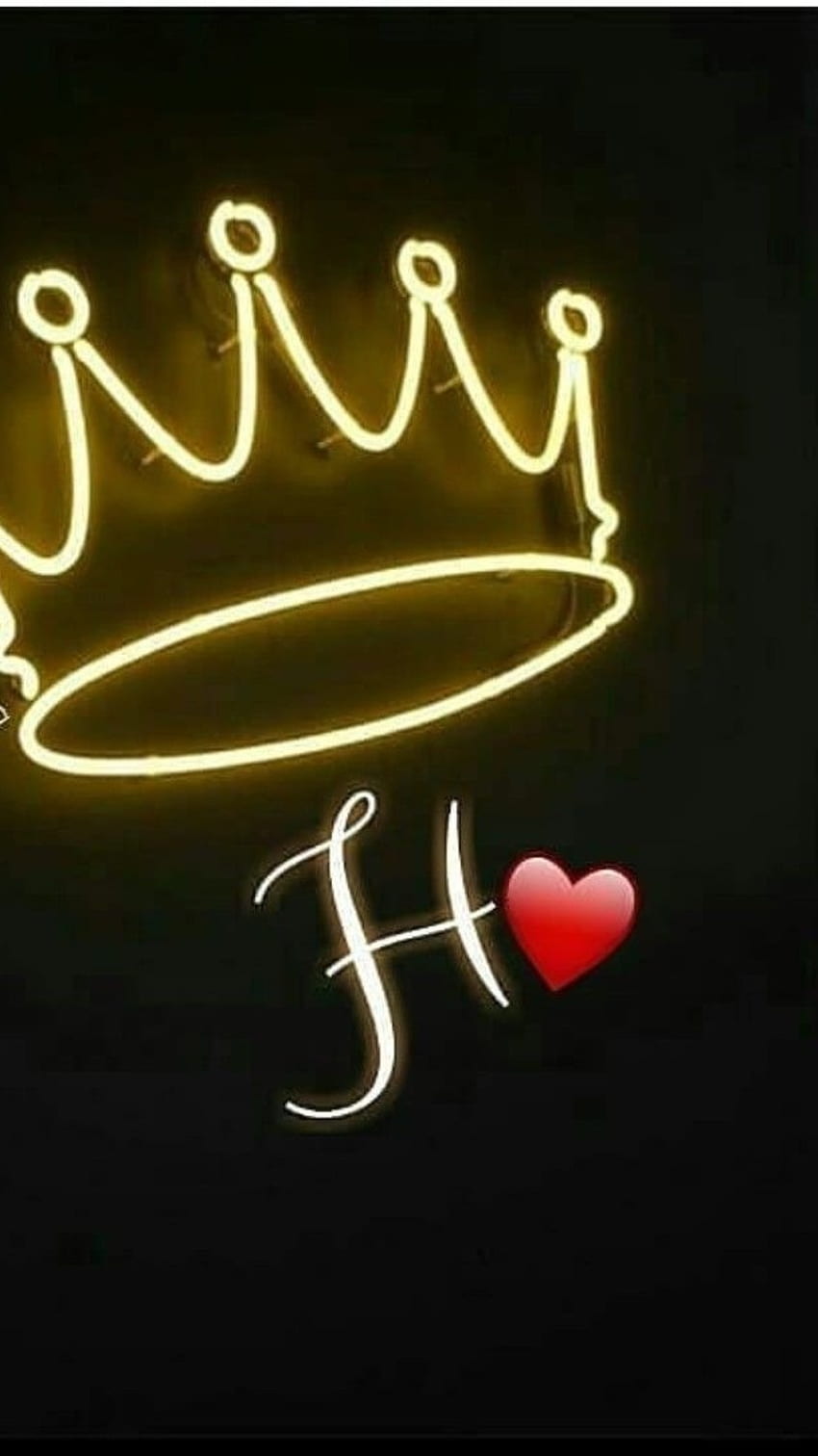 H Name, Beautiful Crown HD phone wallpaper | Pxfuel