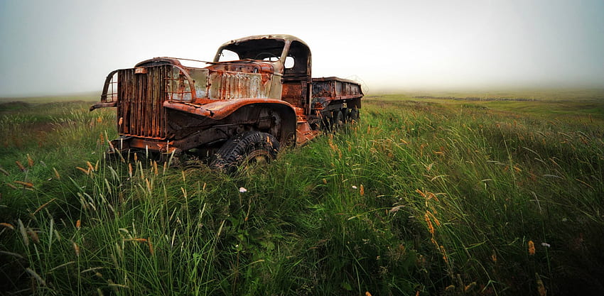 Rusty old truck ., Vintage Truck HD wallpaper | Pxfuel