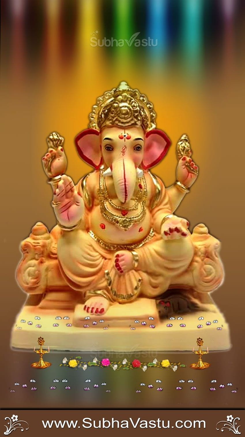 de alta resolução de Lord Ganesha - Melhor diversão para todos Papel de parede de celular HD