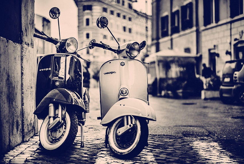Scooters, Moped HD wallpaper