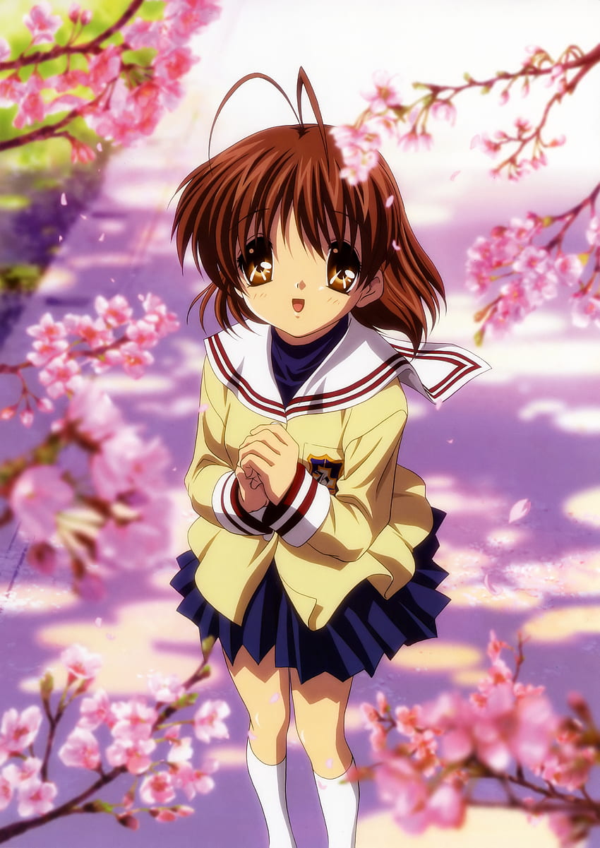 Furukawa Nagisa - CLANNAD Anime Board HD phone wallpaper