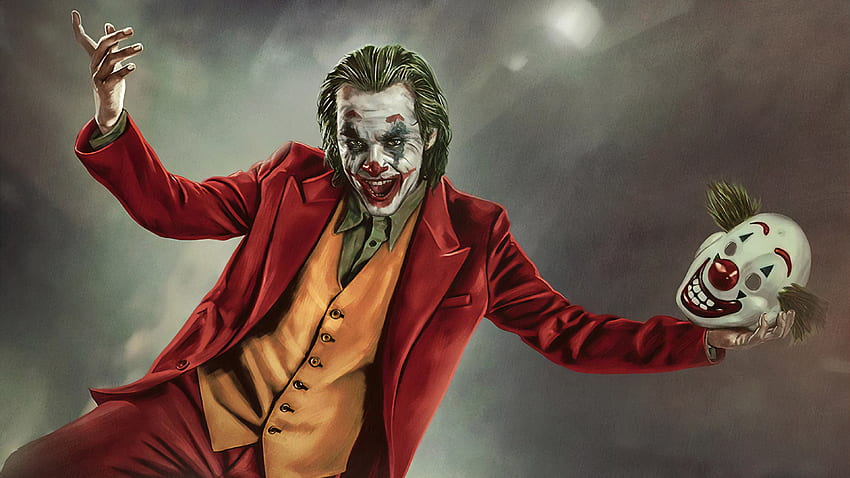 Joker takes off the mask - Themes10.win HD wallpaper