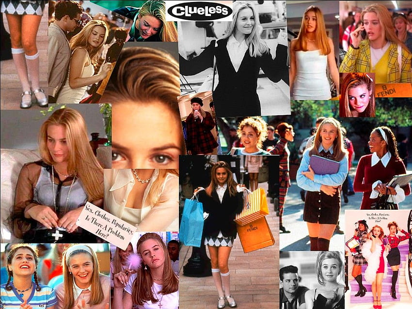 Clueless Fashion Collage - 90s Style. t, Clueless Movie HD wallpaper