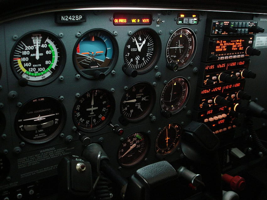 cessna 152 cockpit wallpaper