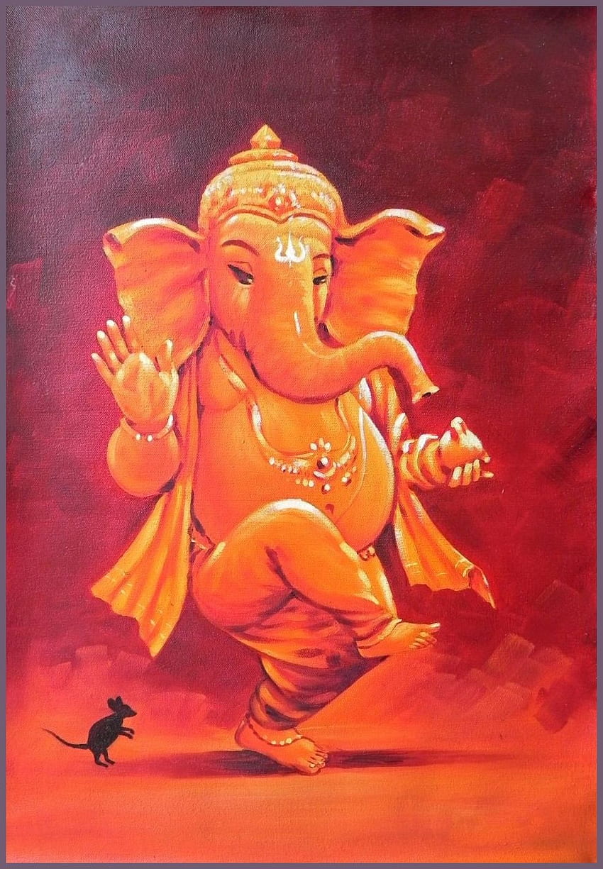 Ganesha Painting HD phone wallpaper | Pxfuel