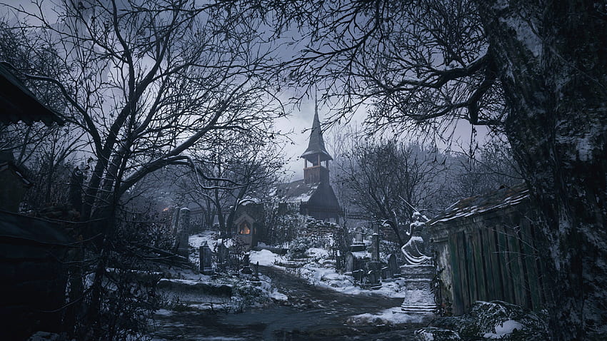 Resident Evil - Köy, Resident Evil, PS5, Resident Evil Köyü, PS4 HD duvar kağıdı