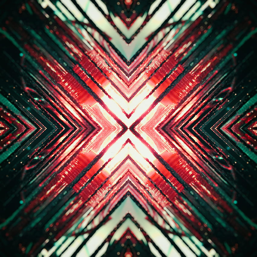 Ligero, simétrico, patrón, abstracto. fondo de pantalla del teléfono