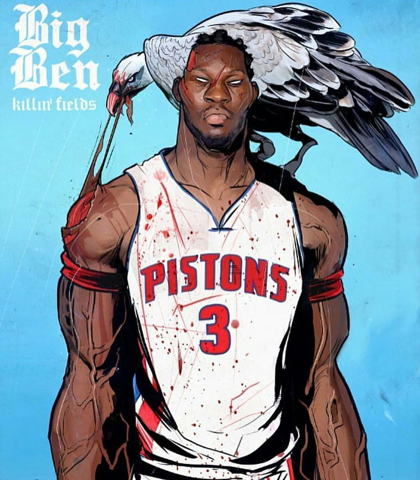 Ben Wallace. Nba basketball art, Basketball HD phone wallpaper