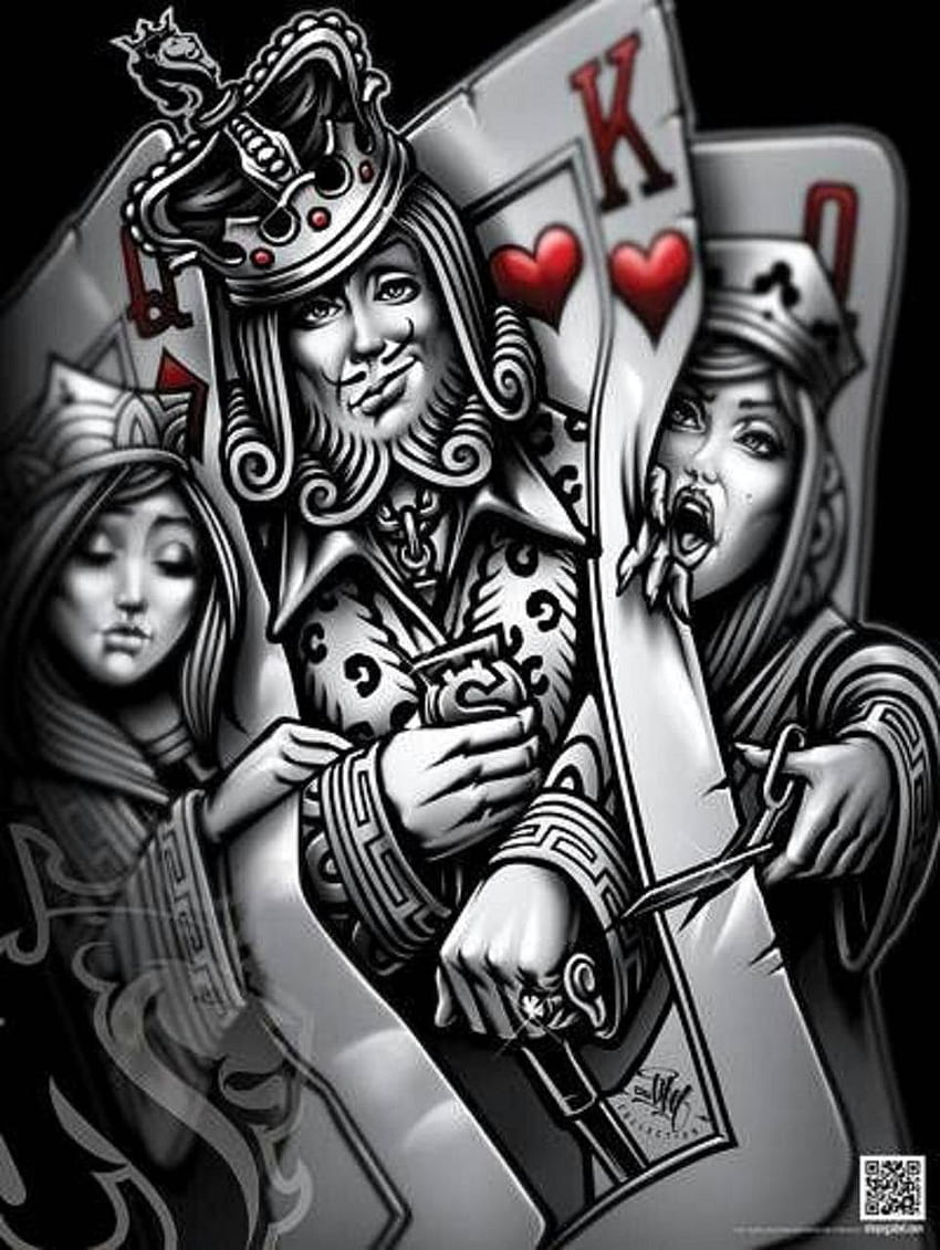 king card tattoo designs