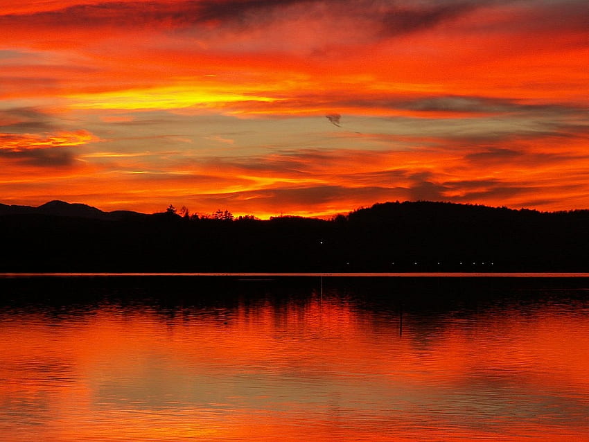 Starnberger-See-Sunset, see, starnberger, sky, nature, sunset HD ...