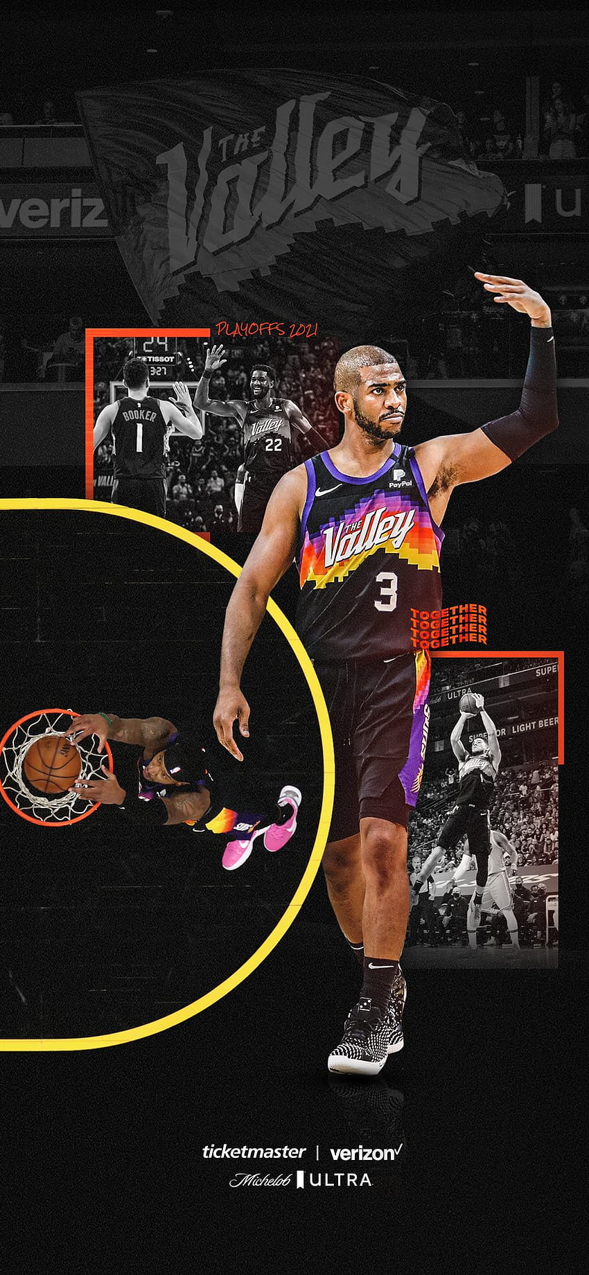 Phoenix Suns - Preparati per Gara 6 con i nostri playoff! Sfondo del telefono HD