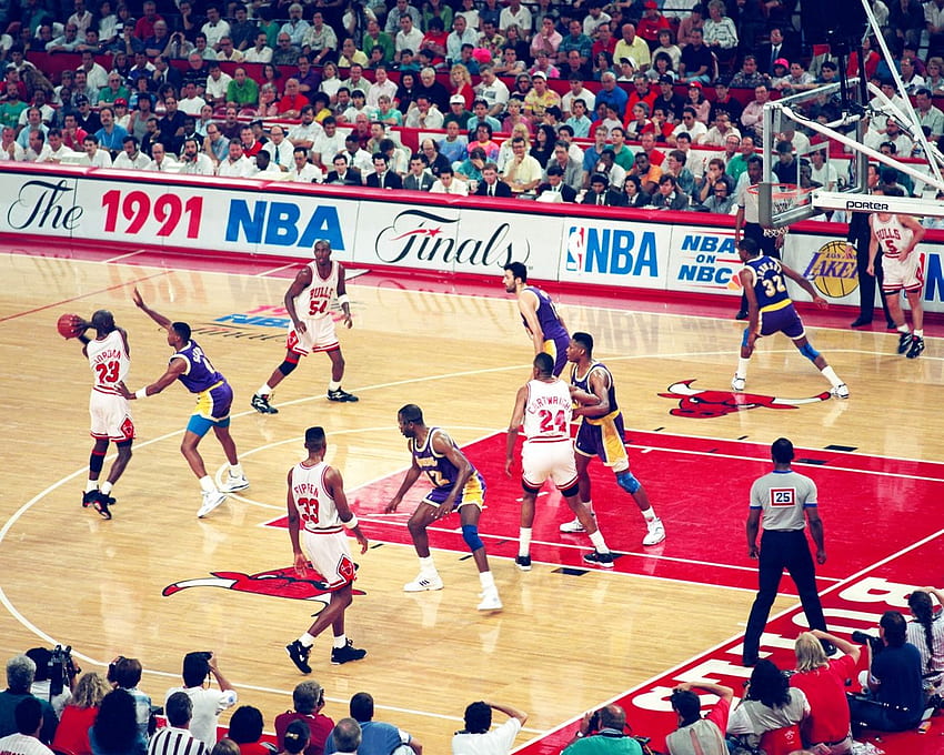 Chicago Bulls . 1991 Nba Finals Bulls & Lakers, NBA Classic HD wallpaper