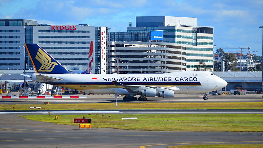 9V SFO ボーイング 747 412F SCD シンガポール航空貨物 高画質の壁紙