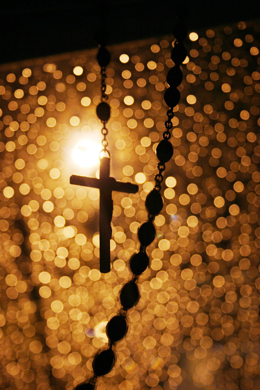Katholische Gebetshände mit Rosenkranz - Novocom.top HD-Handy-Hintergrundbild