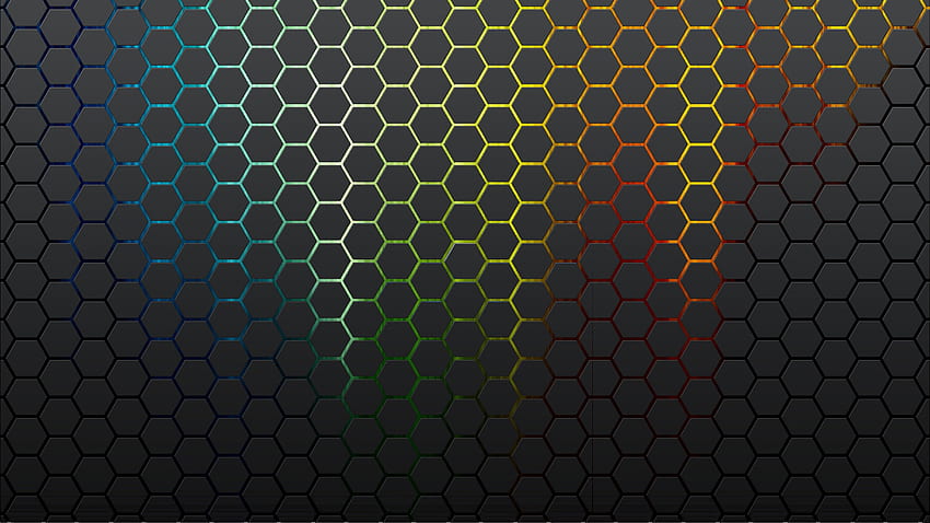 Metal Colours, blue, white, black, yellow, green, red, metal, orange HD wallpaper