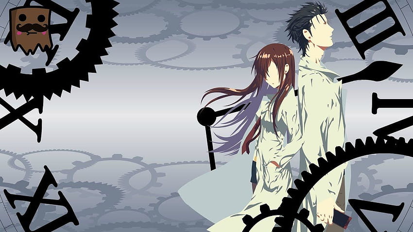 834 Wallpaper Engine Anidraw Images MyWeb   Desktop   Engine Steins Gate Okabe Kurisu Timelapse Anime Steins Gate 