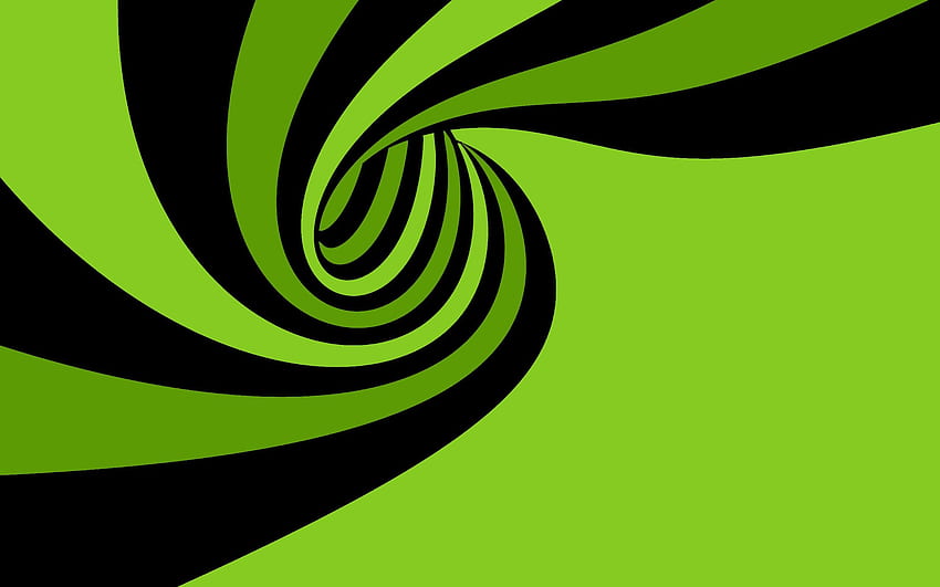 Zielone spiralne zielone smartfony Tapeta HD