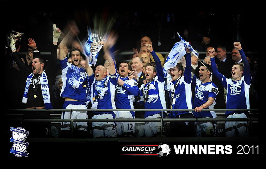 sport, football, England, players, Birmingham City FC, Carling Cup Winners for , section спорт HD wallpaper