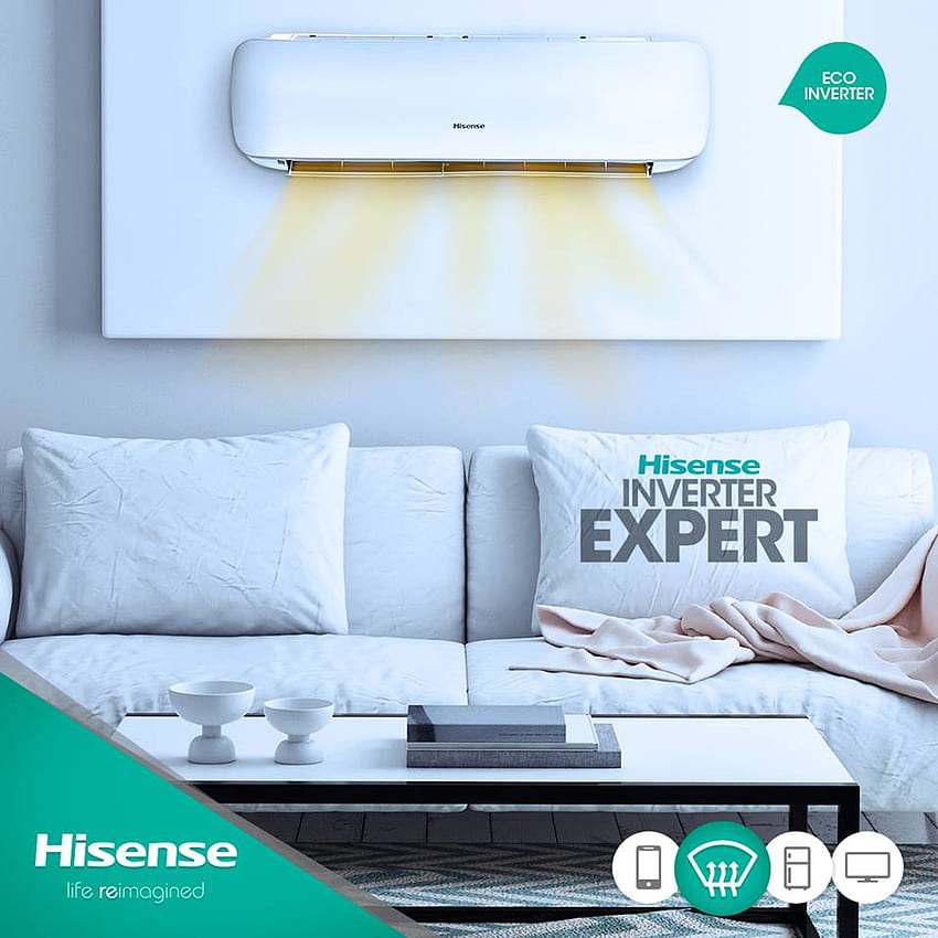 Hisense Utrzymuj świeże i czyste środowisko w swoim domu dzięki klimatyzatorowi Tapeta na telefon HD