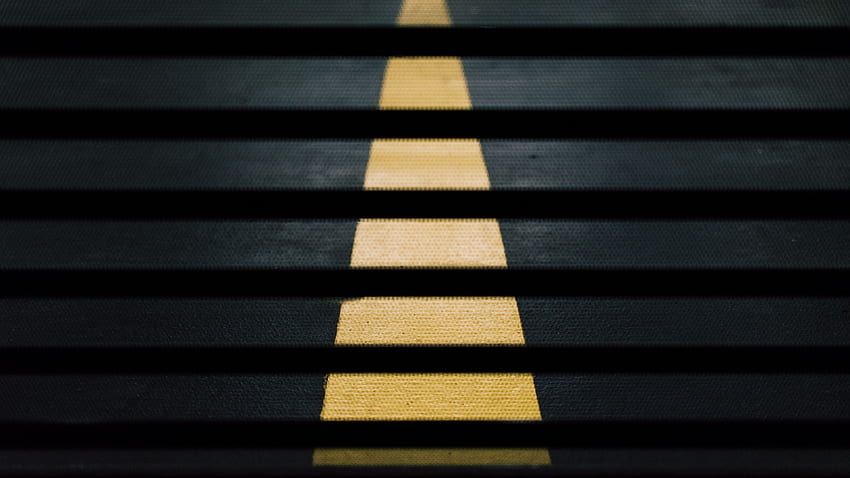Road Street Crossing Yellow Lines Abstract , , Abstract , , Lines , Road , Street HD wallpaper