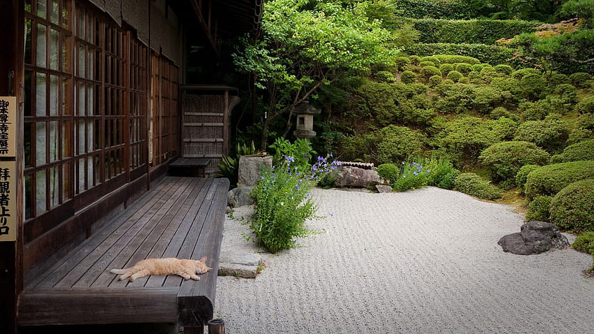 Japanese Garden « Cool . Garden, Zen Garden HD wallpaper