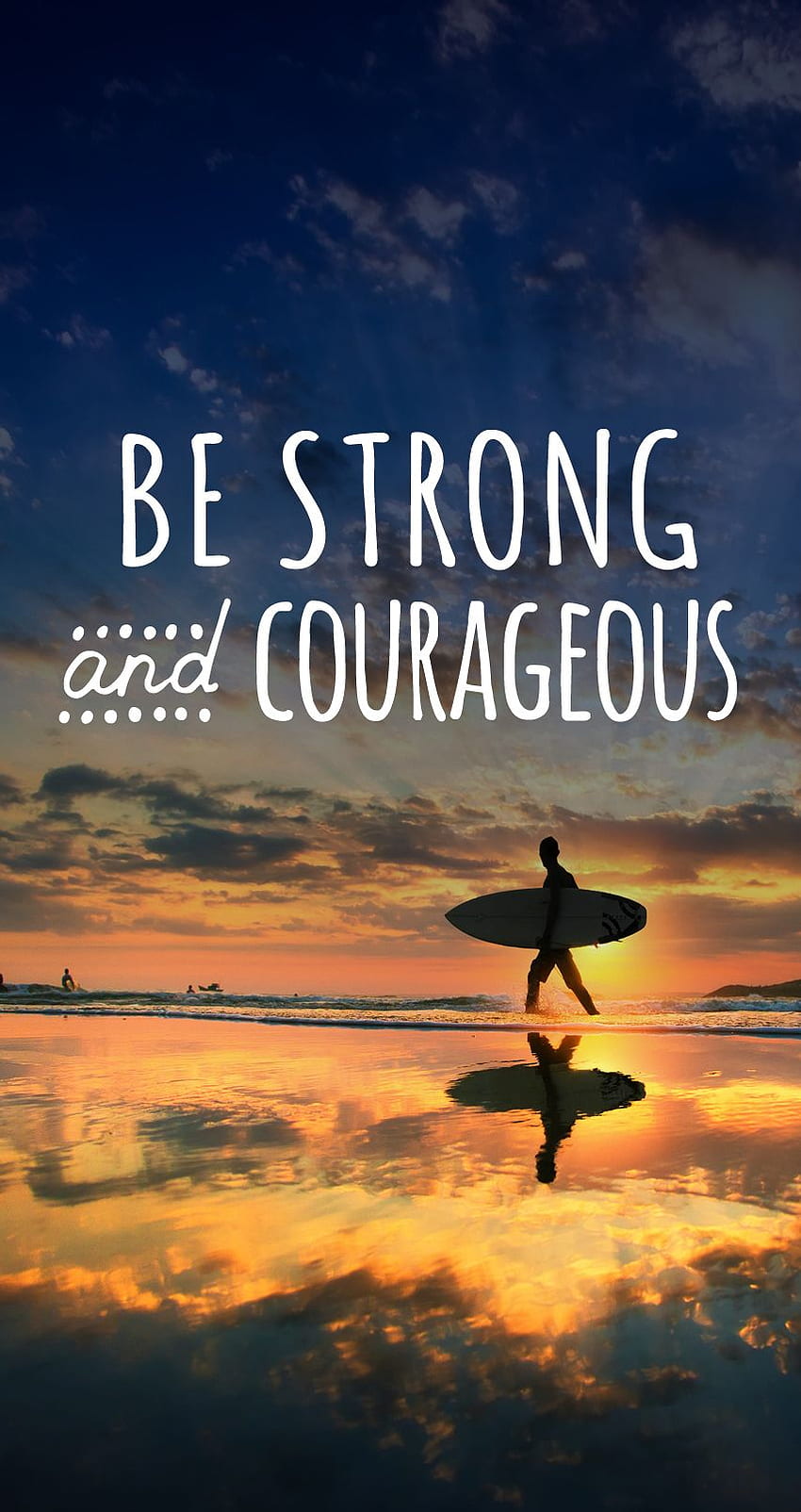 Jenny Randle—BE COURAGEOUS {Smart phone }, Surfing HD phone wallpaper