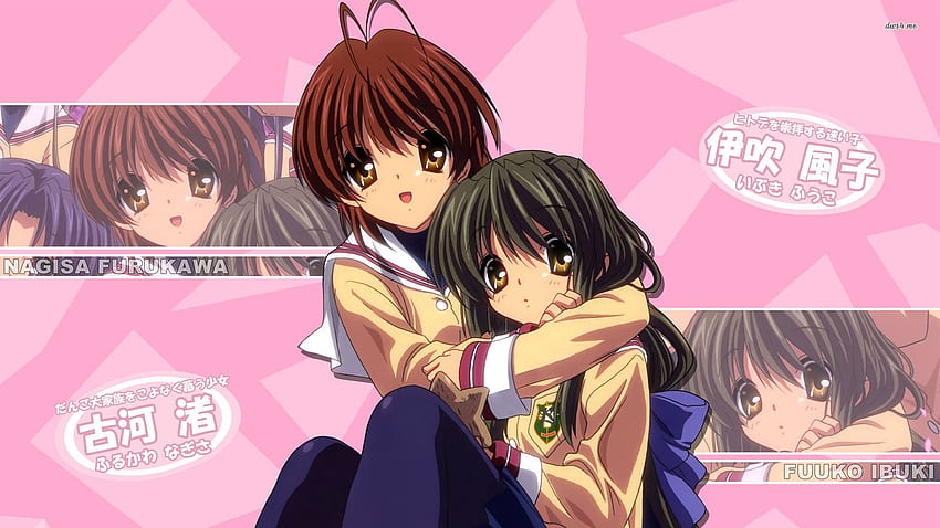 Nagisa Furukawa and Fuuko Ibuki - Clannad - Anime HD wallpaper
