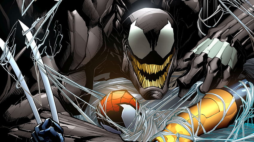 Venom, Villain, Spider Man, Marvel Comics, Artwork, , , , Background, Ae380e, Venom Comic Book HD wallpaper
