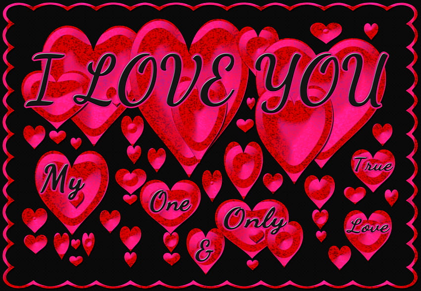I Love You Baby Hearts HD wallpaper | Pxfuel