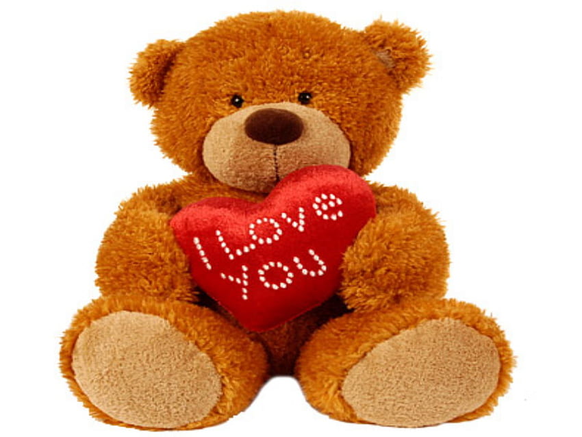 ฉันรักคุณ ตุ๊กตาหมี คุณ หมี เท็ดดี้ ฉันรัก วอลล์เปเปอร์ HD