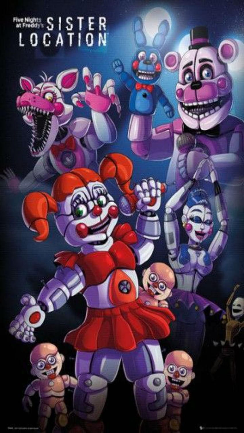 Fnaf Sister Location Phone Five Nights At Freddys Sister Location HD  phone wallpaper  Pxfuel